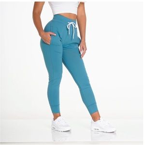 Steel blue joggers